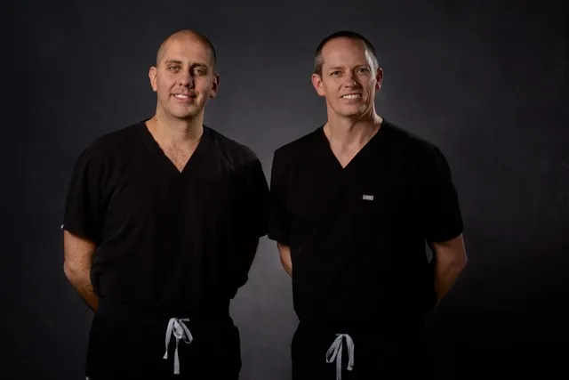 dr korban and dr clark in scrubs